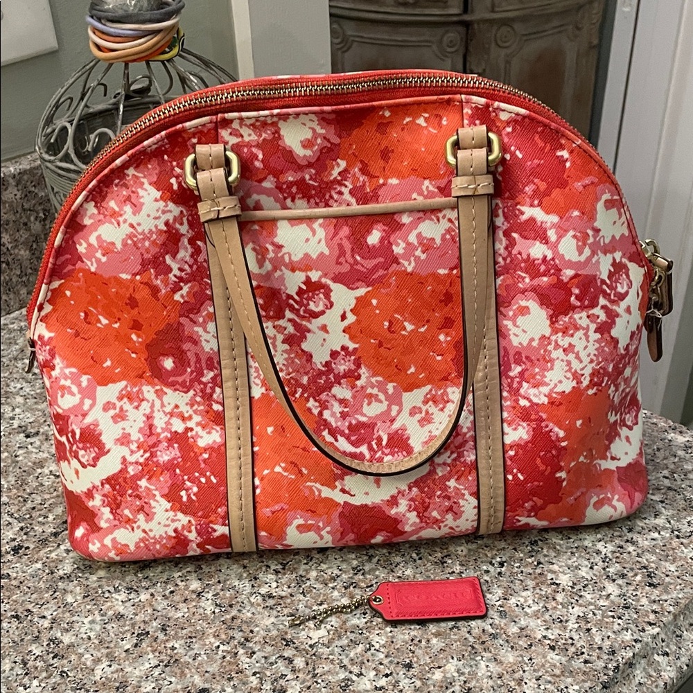 Coach Floral Print Women's Bag